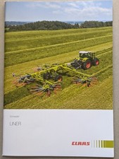 Claas LINER Einkreisel Zweikreisel Vierkreisel Schwader Prospekt Traktor