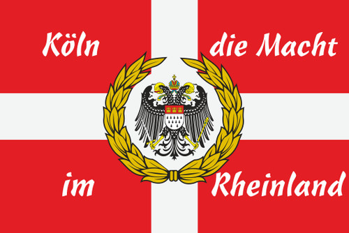 Aufkleber köln die macht - aufkleber,