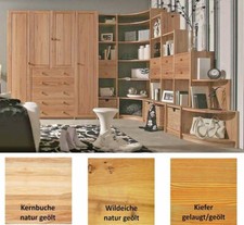 Massivholz Kleiderschrank mit