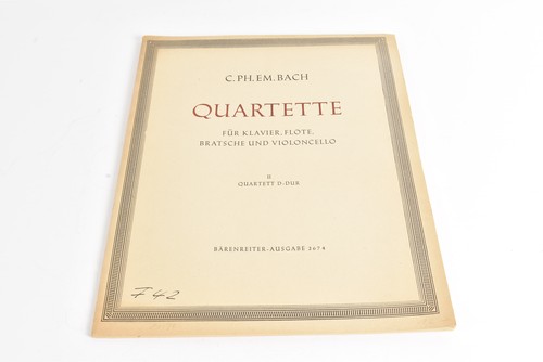 Bach quartette - c.,