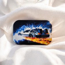 Zurück in die Zukunft | DeLorean Motiv | Kühlschrankmagnet | Retro Style