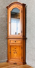 Biedermeier Vitrine SELVA Landhaus Eckvitrine Kirschbaum Stilmöbel Bauertnschran