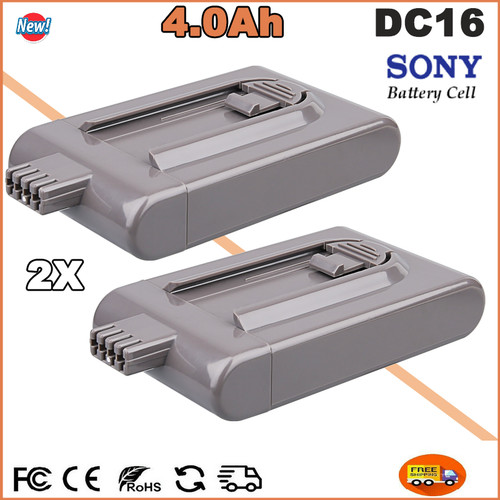 Akku für dyson dc16 6v - 2x,