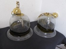 2 X  DORIA Glas Kugellampe