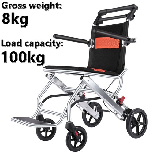 100kg faltrollstuhl rollstuhl - 100kg,