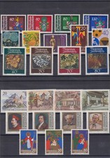 Briefmarken Liechtenstein 1981: kompl. Jahrgang Mi. Nr.: 764-790 postfrisch