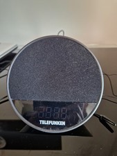 Telefunken R1003 Radiowecker UKW-Radio Dual Alarm Sleep-Timer Uhrenradio Aux-In