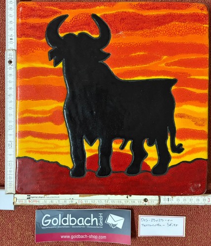 Kachelbild stier espana - kachelbild,