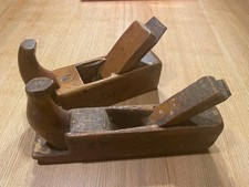 2x alte Hobel, 1 normaler 1 Schrupphobel