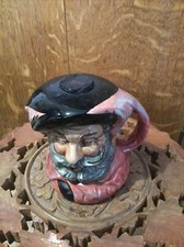 Royal Doulton kleiner Schnapsbehälter (mit Korken) Charakterkrug "FALSTAFF" D6385