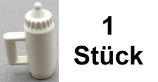 1x LEGO 6206 Scala Babyflasche Trinkflasche Wasserflasche Weiß