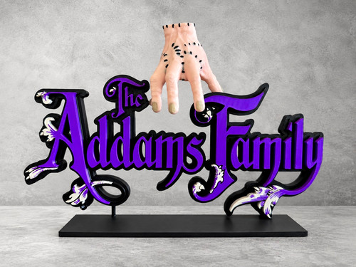 Addams family pinball topper - family,