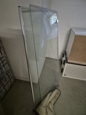 Badewannenaufsatz 2-teilig Duschwand 180° schwenkbar Badewannenabtrennung 120cm