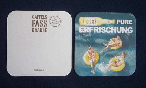 Neuer bierdeckel gaffels - bierdeckel ,