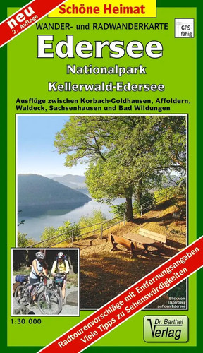 Wander und radwanderkarte - wander-,