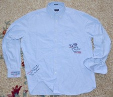 PAUL & SHARK HERREN HEMD GR. 43 wie XXL / 2XL LANGARM * OXFORD * TOP ZUSTAND !!!