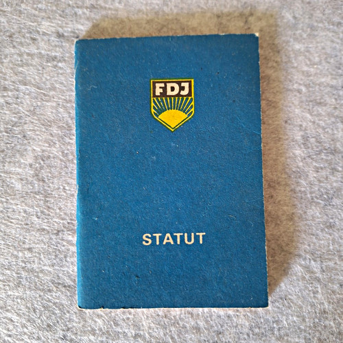 Fdj statut heft broschüre - statut, heft/broschüre