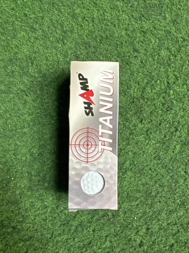 Shamp titanium golfbälle 3 - titanium, (3