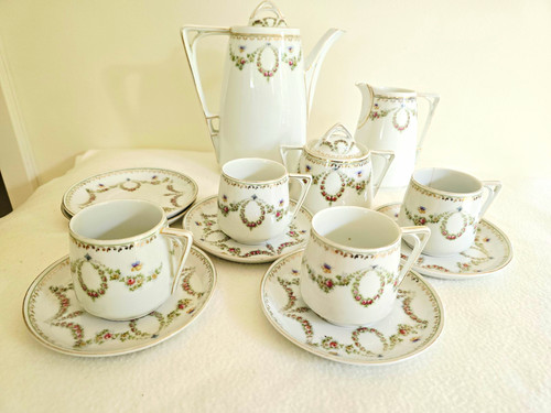 Antikes porzellan jugendstil - antikes,