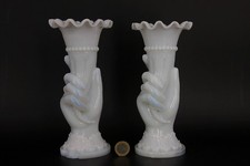 Vasen Freimaurer Milchglas