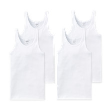 4 Schiesser Herren Unterhemden