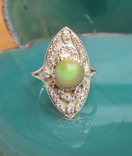 Ring viktorianischer stil - Ω,