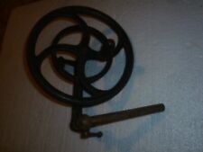 Altes UHRMACHER- WERKZEUG - TEILE von einer HANDDREHBANK - DREHSTUHL selten/rar