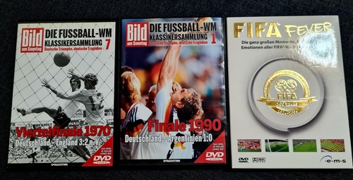 Dvd fußball bild - 3x,