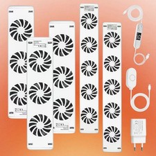 Heizung Lüfter Heizkörperverstärker 3Fan/5Fan Heizkörper Mono-/Duo- /Trio-Set
