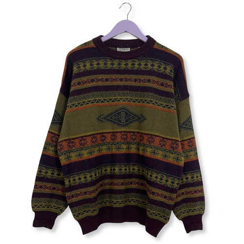 Vintage pullover bordeaux - vintage,