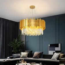 Moderne Kristall Deckenleuchte