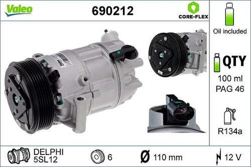 Valeo kompressor klimaanlage - valeo,