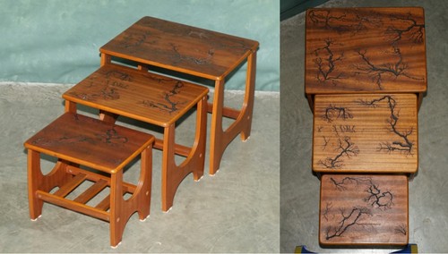 Vintage fraktal lichtenberg - vintage,