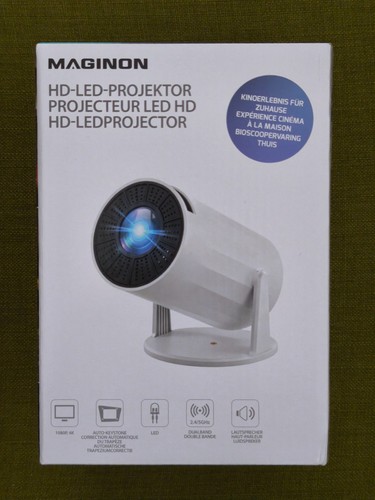 Maginon led projektor - hd-led-projektor, /