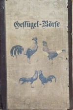 altes seltenes Jahrbuch Geflügel Börse 1938 - 1941