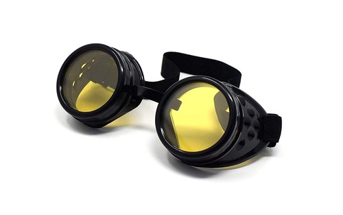 Steampunk brille schwarz - steampunk,