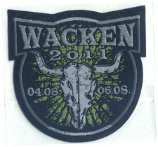 Wacken Aufnäher 2011 - Original verpackt - unbenutzt - Schönes Accessoire