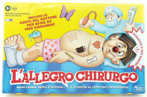 Hasbro allegro chirurgo - hasbro, l'allegro