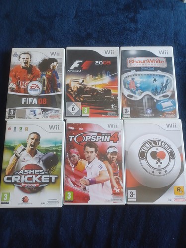 Nintendo wii sports spiele - 6x,