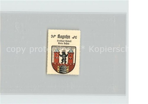 Raguhn burg marke - burg, werbung