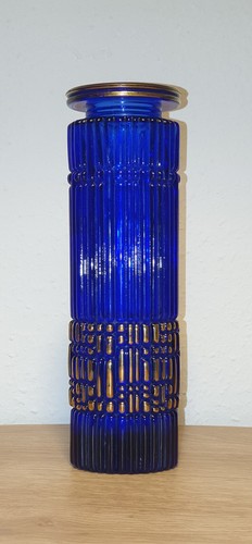 Vintage walther glas vase - vintage,
