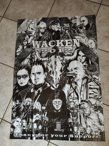 Wacken 2012 poster - wacken, poster,