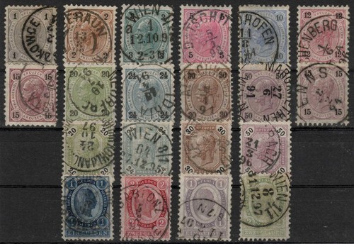 österreich 63 8 - 50/62, 63/8