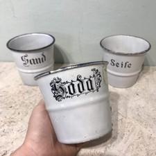 Gefäße Sand Soda Seife