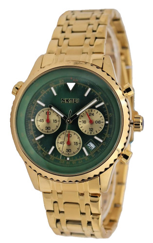 Herrenuhr skm chronograph - -,