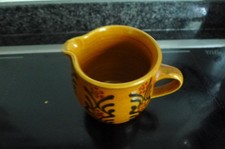 Krug klein Handarbeit Steinzeug Keramik  Landhaus Cottage Vintage