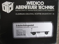 Wedico 356, "2 - ACHS - FAHRGESTELL", Bausatz 1:16, NEU in OVP