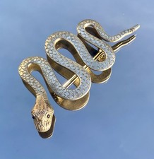 Imposante Schlangen Brosche