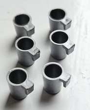 Wiking 6 ALTE Mülltonnen original 50er Jahre / Alle Prägeziffern! RAR + TOPP