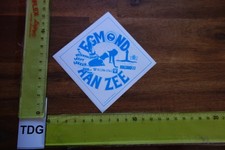 Alter Aufkleber Stadt Hotel Netherlands Niederlande EGMOND Nordsee Holland